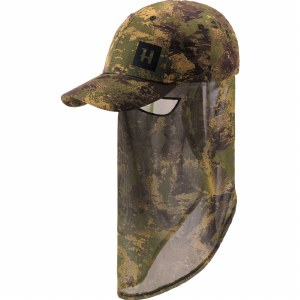 Harkila Deer Stalker Camo Cap With Mesh Facecover
