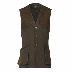 Laksen Belgravia Leith Moleskin Shooting Vest