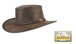 Barmah Bronco 1060 Foldable Australian Leather Bush Hat