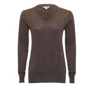 Barbour Classic V-neck Ladies Jumper