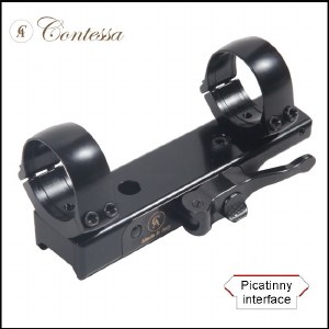 Contessa One Piece QD Picatinny Ring Mount