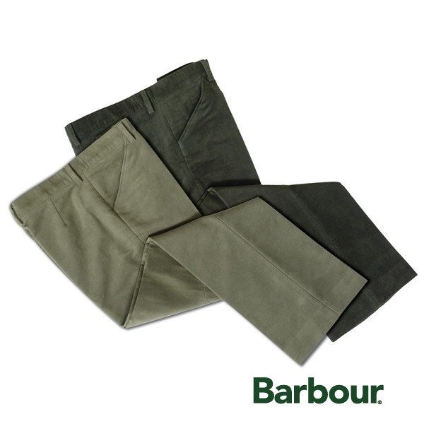 barbour traditional fit moleskin trousers