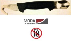 Mora Gutting Knife With Spoon