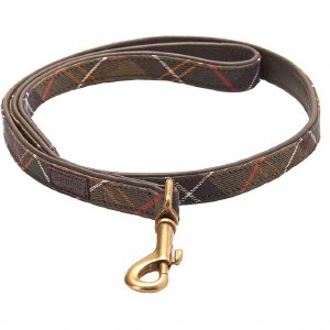 Barbour Reflective Tartan Dog Lead