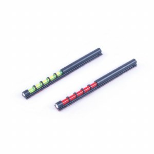 Ruby Fibre-Optic Shotgun bead