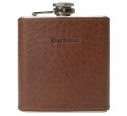 Barbour Leather Hip Flask