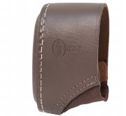 Leather slip on recoil pad