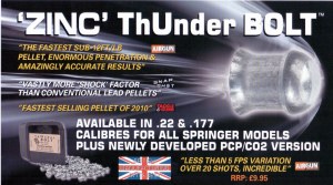 Thunderbolt non toxic pellets