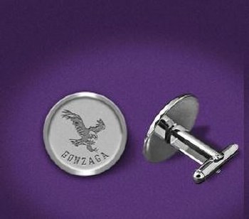 Cuff Link Engraved Eagle