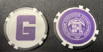 Golf Poker Chip Ball Marker