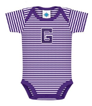 Onesie Striped Short Sleeve0-3