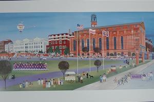 Folkart Lithograph