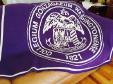 thumbnail image 2 of Gonzaga Bulldogs Graduation Banner Flag - 30x40 Inch Licensed College Sports Banner 2 of 14