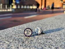Cuff Links Enamel Seal