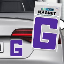 Magnet Die Cut Large G Purple