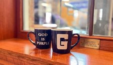 Mug God Is Purple