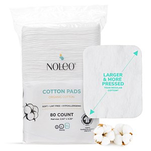 Noleo Organic Cotton Pads XL (80 count)