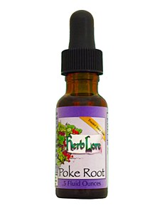 Herb Lore Poke Root Tincture, 0.5oz