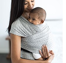 Ergo Aura Wrap Pearl Grey Dots