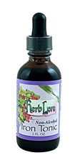 Herb Lore Iron Tonic Tincture Non-alcoholic, 4oz