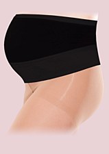 Preggers Maternity Band Bk Med