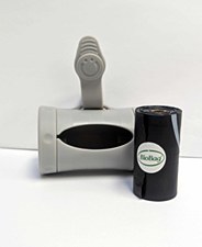 Ubbi On-the-Go Retractable Bag Dispenser Gray