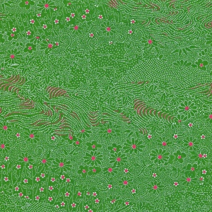 Chiyogami Green Watermeadow