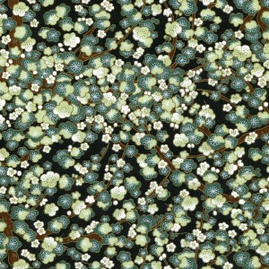 Chiyogami Black Cherry Blossom