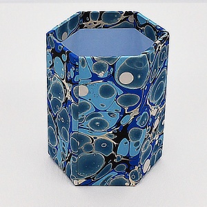 Pencil Pot - Blue Spot