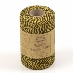 Bakers Twine  Black & Daffodil