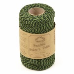 Bakers Twine - Black & Lime