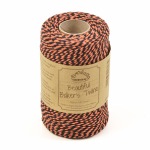 Bakers Twine - Black & Orange