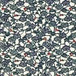 Katazome-Shi Blue Tiny Blooms
