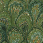 Printed Marbled Papers - No6