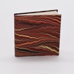 Notebook - Marbled Red Comb