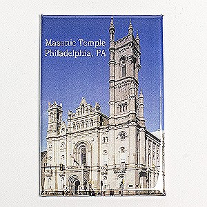Masonic Temple Magnet