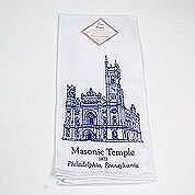 Masonic Temple Towel