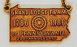 Tie Chain-PA Grand Lodge 200th