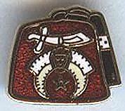 Shrine Fez Lapel Pin