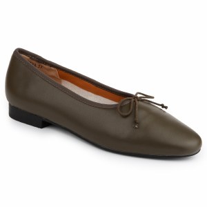 Chava-24 Olive leather 41