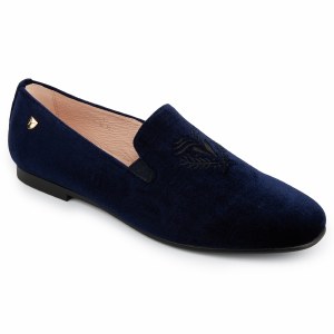 Seline Navy Velvet 34