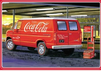 '77 Ford Van w/Coke Vending Ma