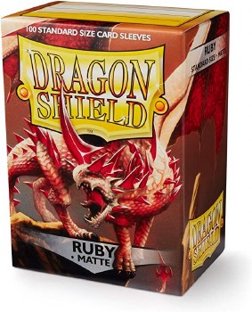 Dragon Shield Matte - Ruby