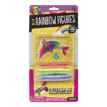 DIY Rainbow Figures  - YAY