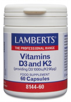 Vitamins D3 2000iu &amp; K2