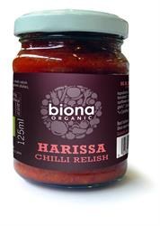 Organic Harrissa Chilli Relish