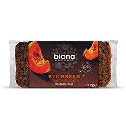 Org Rye Bread with Pumpkin