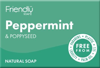 Peppermint Poppyseed Soap