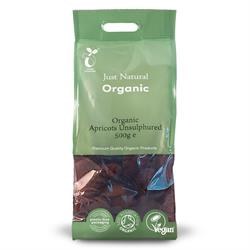 Org Unsulphured Apricots 500g