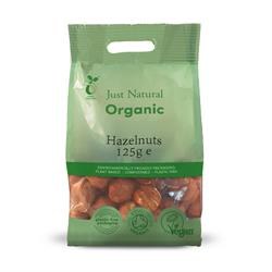Organic Hazelnuts 125g